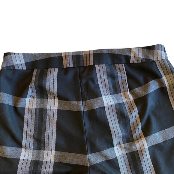 NWOT Black and White Plaid Belle Vere Pants - Picture 8 of 9